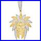 0.75 Ct Simulated Diamond 14k Yellow Gold Over Native American Indian Pendant 2