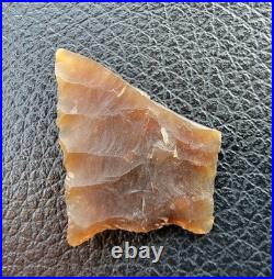 1 1/4 Knife River Flint Folsom Preform Base Mountrail County, North Dakota
