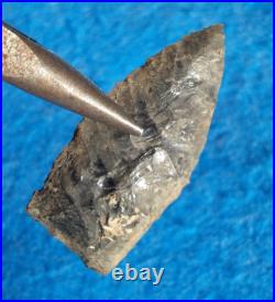 1.75 PALEO OWL CAVE OREGON ARROWHEAD Authentic Projectile Point BEN STERMER COA