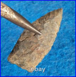 1.75 PALEO OWL CAVE OREGON ARROWHEAD Authentic Projectile Point BEN STERMER COA