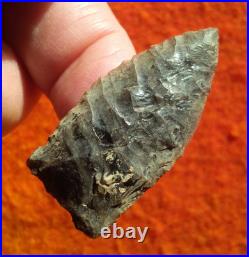 1.75 PALEO OWL CAVE OREGON ARROWHEAD Authentic Projectile Point BEN STERMER COA