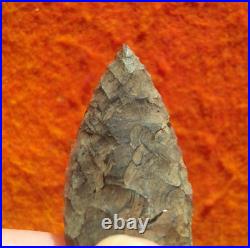 1.75 PALEO OWL CAVE OREGON ARROWHEAD Authentic Projectile Point BEN STERMER COA