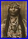 1900/72 EDWARD CURTIS Folio Native American Indian Wishram Girl Nose Bone 16X20