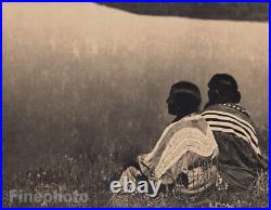1900/72 EDWARD CURTIS Native American Indian Piegan Colorado Folio Photo 16X20