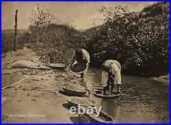 1900/72 EDWARD CURTIS Native American Indian Wheat Agriculture Folio Photo 16X20