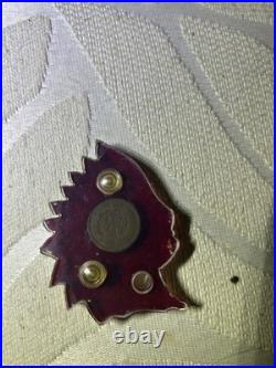 1905 Indian Penny With An Native American Case Made On Tribal Lands