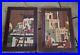 2 Signed AD 3D wooden art SW Indians Native American Pueblo Dwellings Fred Harv