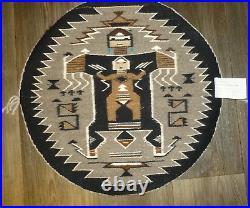 2020 Native American Indian Navajo Rug Mary Yazzie Toadlena 23 Circular