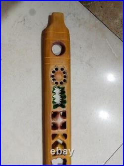 29x3 Replica Native American Puzzle Pipe by Peter Winders