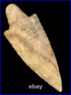 4 Illinois Adena Arrowhead Indian Artifact