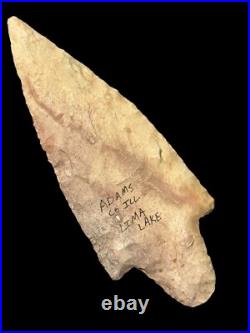 4 Illinois Adena Arrowhead Indian Artifact