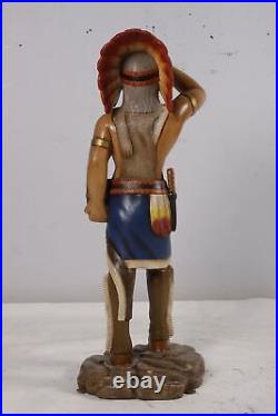 48 Tobacco Cigar Store Indian Native American Statue Collectible