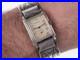 6.625 30's-40's Heavy Stamped Navajo Silver watch cuff bracelet