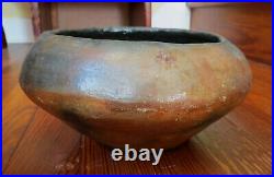 APACHE INDIAN DECORATED POTTERY BOWL NATIVE AMERICAN South West