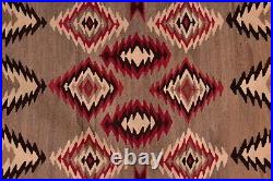 ATQ LG Navajo Rug native american indian Textile Transitional EYE DAZZLER 75x42