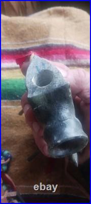 AWESOME OLD 1940S 50s NATIVE AMERICAN IROQUOIS HAND MADE CEREMONY PIPE RARE