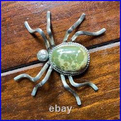 Adam Fierro Royson Turquoise Sterling silver Spider