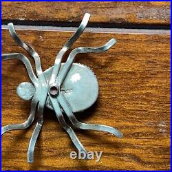 Adam Fierro Royson Turquoise Sterling silver Spider