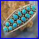 Anita Whitegoat Navajo Native American Sterling Turquoise Bracelet For Women