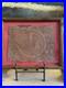 Antique Hand TOOLED LEATHER FOLK ART Rare ORIGINAL NATIVE American Indian Chief