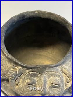 Antique Native Ameican Indian Ceramic Effigy Vessel