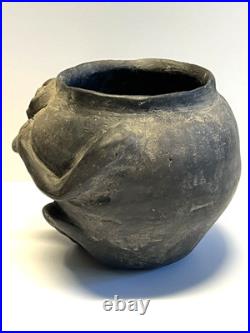 Antique Native Ameican Indian Ceramic Effigy Vessel