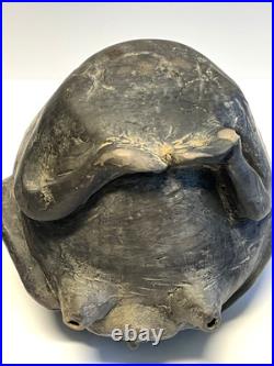 Antique Native Ameican Indian Ceramic Effigy Vessel