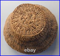 Antique Native American carrying basket Washoe Washo Great Basin Paiute 19th c