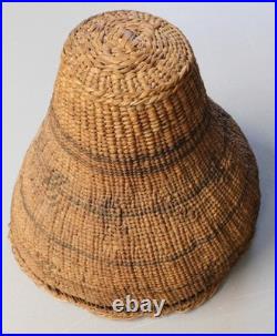 Antique Native American carrying basket Washoe Washo Great Basin Paiute 19th c