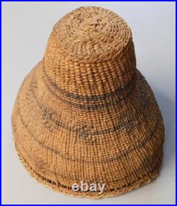 Antique Native American carrying basket Washoe Washo Great Basin Paiute 19th c