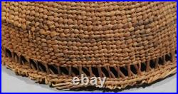Antique Native American carrying basket Washoe Washo Great Basin Paiute 19th c