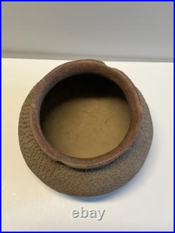 Antique Old Native American Indian Red Clay Pottery Jar Incised Pattern 1880's Antique Old Native American Indian Red Clay Pottery Jar Incised Pattern 1880's