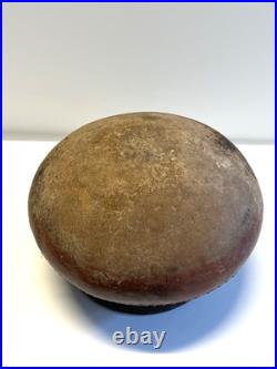 Antique Old Native American Indian Red Clay Pottery Jar Incised Pattern 1880's Antique Old Native American Indian Red Clay Pottery Jar Incised Pattern 1880's