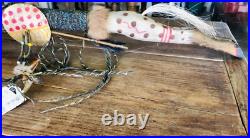 Antique Sioux Indian Horse Dance Stick By Marlin Kills-In-Sight Native American