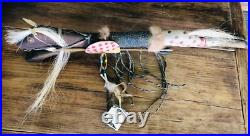 Antique Sioux Indian Horse Dance Stick By Marlin Kills-In-Sight Native American