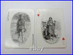 Antique c. 1900 THE AMERICAN INDIAN Souvenir Playing Cards Minty Cards. Missing 2