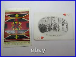 Antique c. 1900 THE AMERICAN INDIAN Souvenir Playing Cards Minty Cards. Missing 2