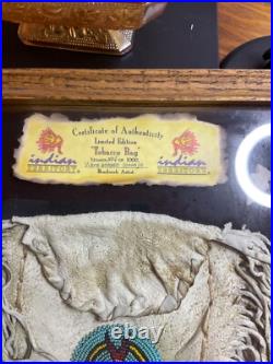 Authentic Indian Navajo Tobacco Bag Native American Vibro 600350 Navajo 394/1000