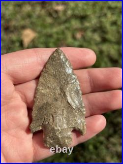 Authentic Native American Indian Artifact, OK Haskell Arrowhead /w 2 COAs