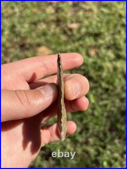 Authentic Native American Indian Artifact, OK Haskell Arrowhead /w 2 COAs