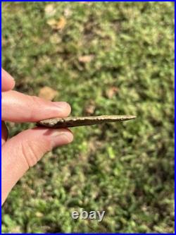 Authentic Native American Indian Artifact, OK Haskell Arrowhead /w 2 COAs