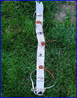 Authentic Native American Leather Beaded Ceremonial Rain Dance Outfit