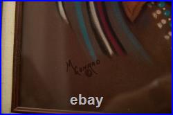 Authentic Native American woman painting one of a kind Ogallala Nebraska