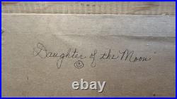 Authentic Native American woman painting one of a kind Ogallala Nebraska