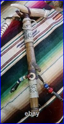 Awesome Native American Hand Made Ceremony Pipe Custom Made Quality! Htf