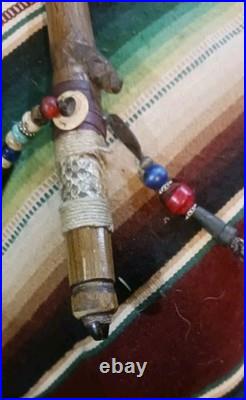 Awesome Native American Hand Made Ceremony Pipe Custom Made Quality! Htf