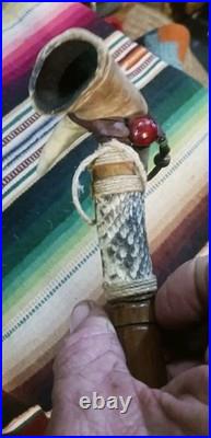 Awesome Native American Hand Made Ceremony Pipe Custom Made Quality! Htf