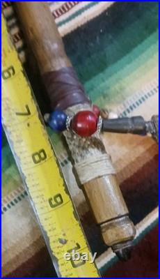 Awesome Native American Hand Made Ceremony Pipe Custom Made Quality! Htf