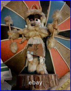 Awesome Old Native American Navajo Kachina Deer Very Nice
