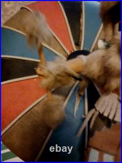 Awesome Old Native American Navajo Kachina Deer Very Nice